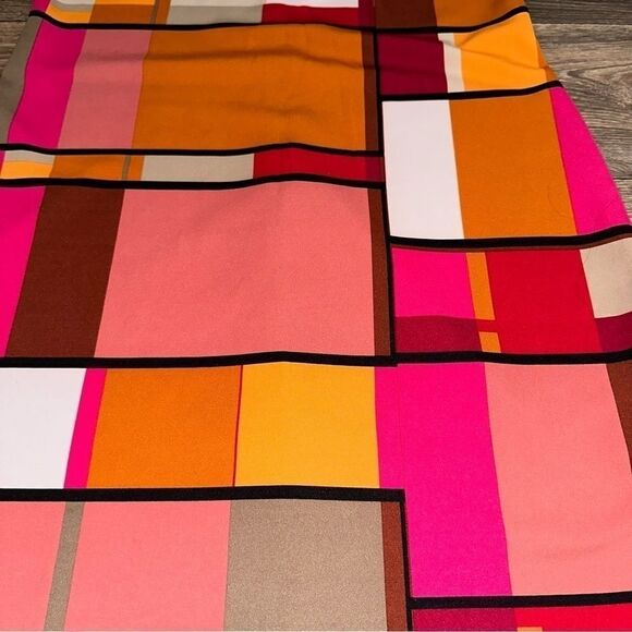 Worthington Stretch Color Block Dress sz S - Picture 5 of 11